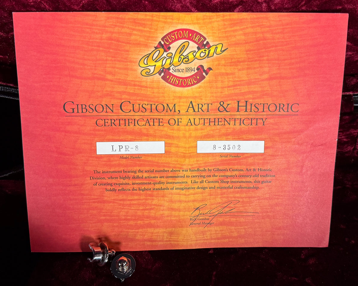 2003 Gibson Custom Shop 1958 Les Paul Standard Butterscotch