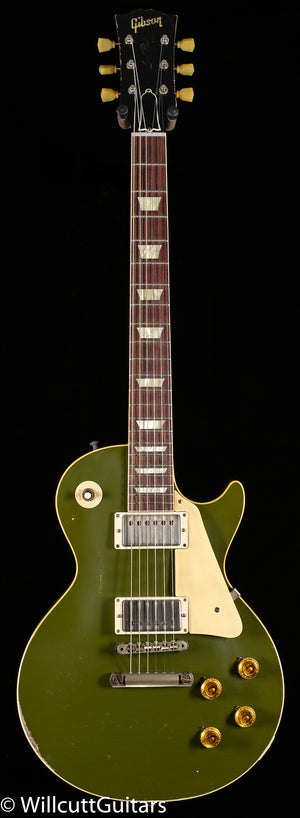 Gibson Custom Shop 1958 Les Paul Standard Reissue Murphy Lab Heavy Aged Olive Drab (680)