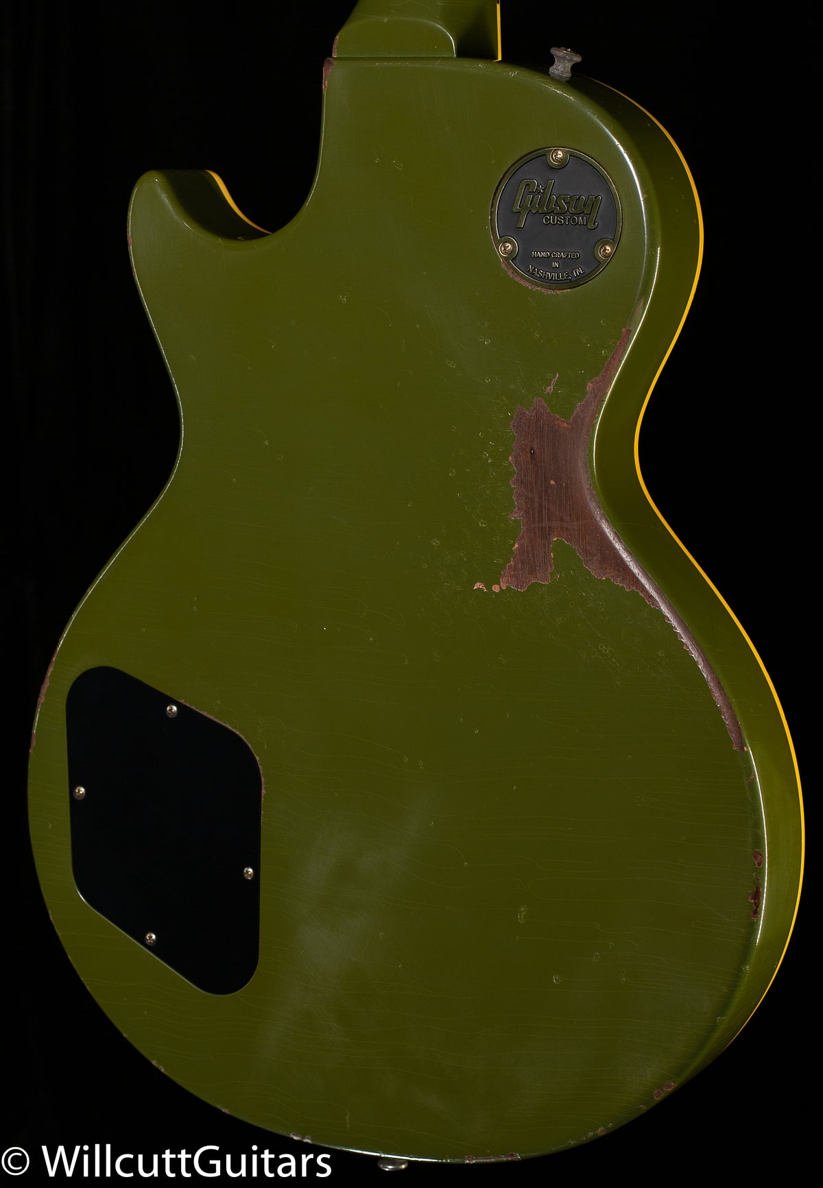 Gibson Custom Shop 1958 Les Paul Standard Reissue Murphy Lab Heavy Aged Olive Drab (680)