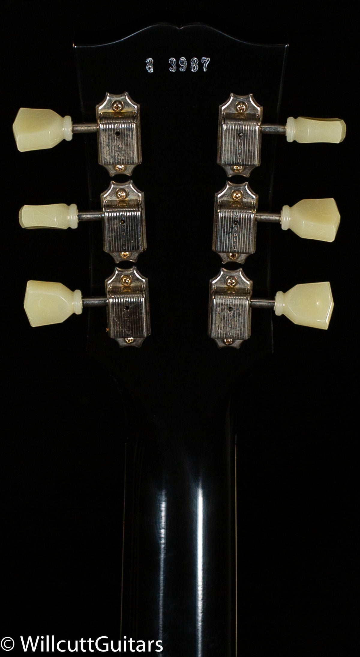 Gibson Custom Shop 1958 Les Paul Standard Willcutt Exclusive Ebony VOS (987)