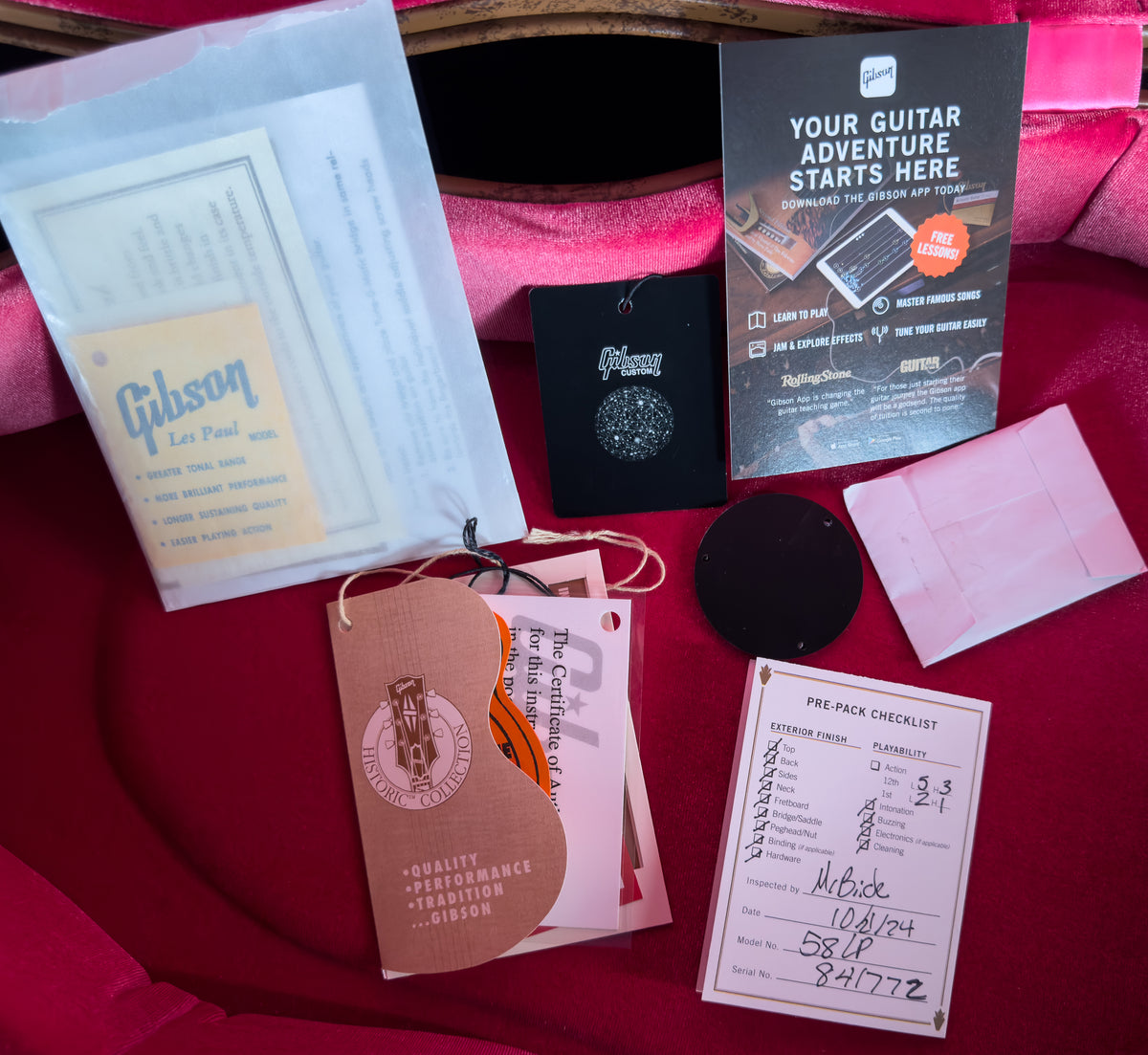 2024 Gibson Custom Shop 1958 Les Paul Standard Reissue Bourbon Burst VOS