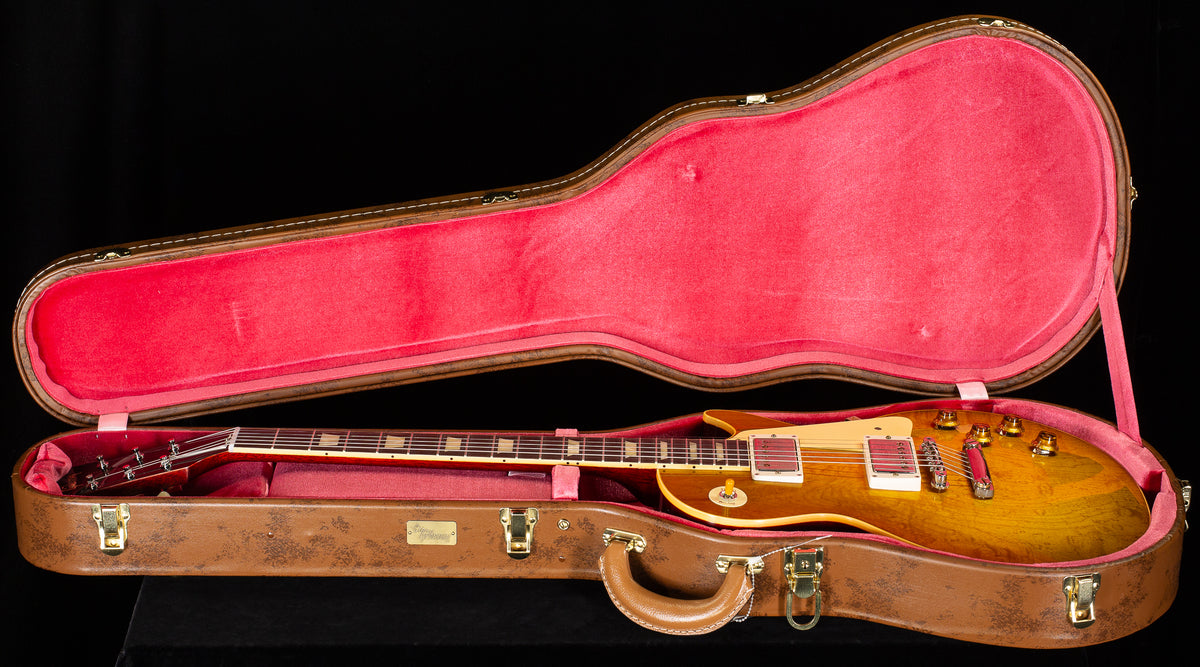 Gibson Custom Shop Willcutt Exclusive 1958 Les Paul Standard V2 Neck Green Lemon Fade (025)