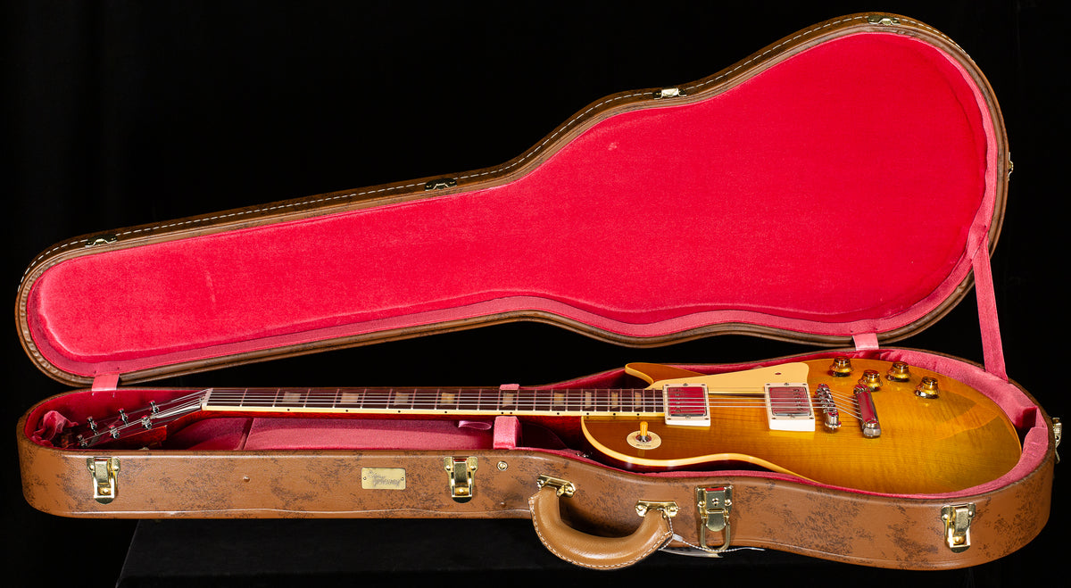 Gibson Custom Shop Willcutt Exclusive 1958 Les Paul Standard V3 Neck Green Lemon Fade (131)