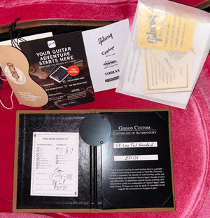 Gibson Custom Shop Willcutt Exclusive 1958 Les Paul Standard V3 Neck Green Lemon Fade (131)