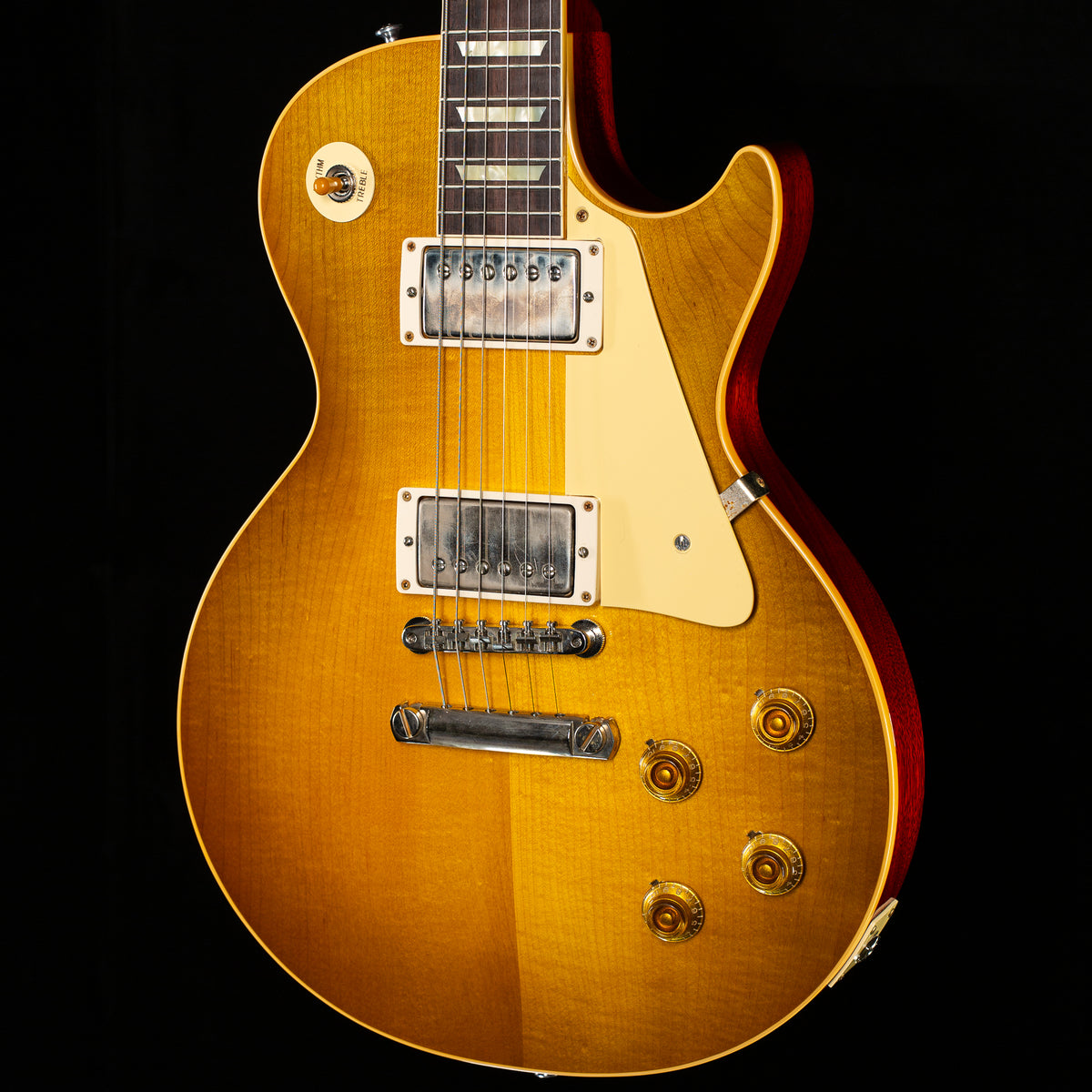 Gibson Custom Shop Willcutt Exclusive 1958 Les Paul Standard V3 Neck Green Lemon Fade (152)