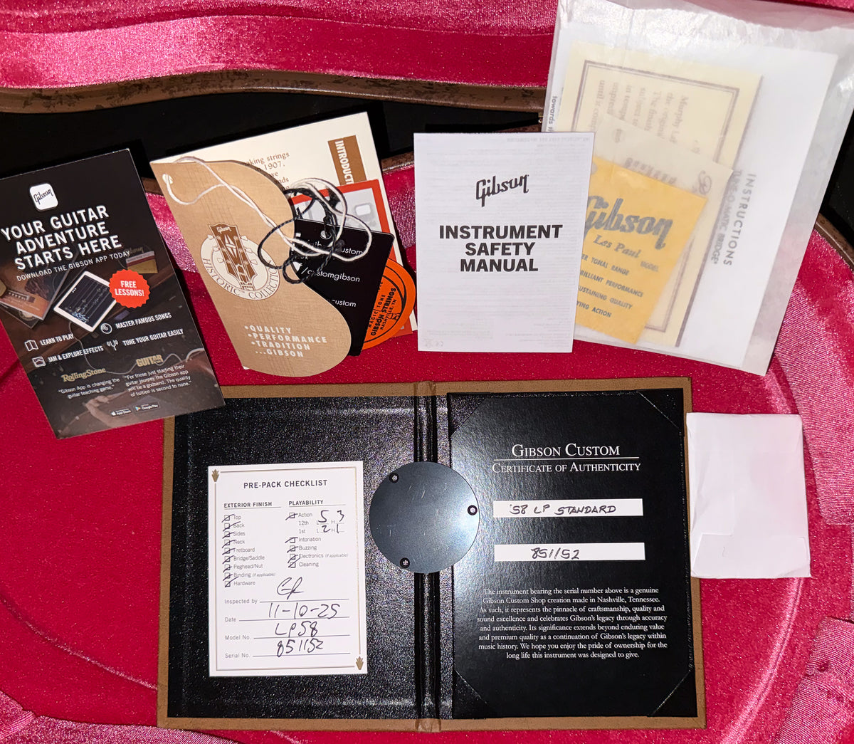 Gibson Custom Shop Willcutt Exclusive 1958 Les Paul Standard V3 Neck Green Lemon Fade (152)