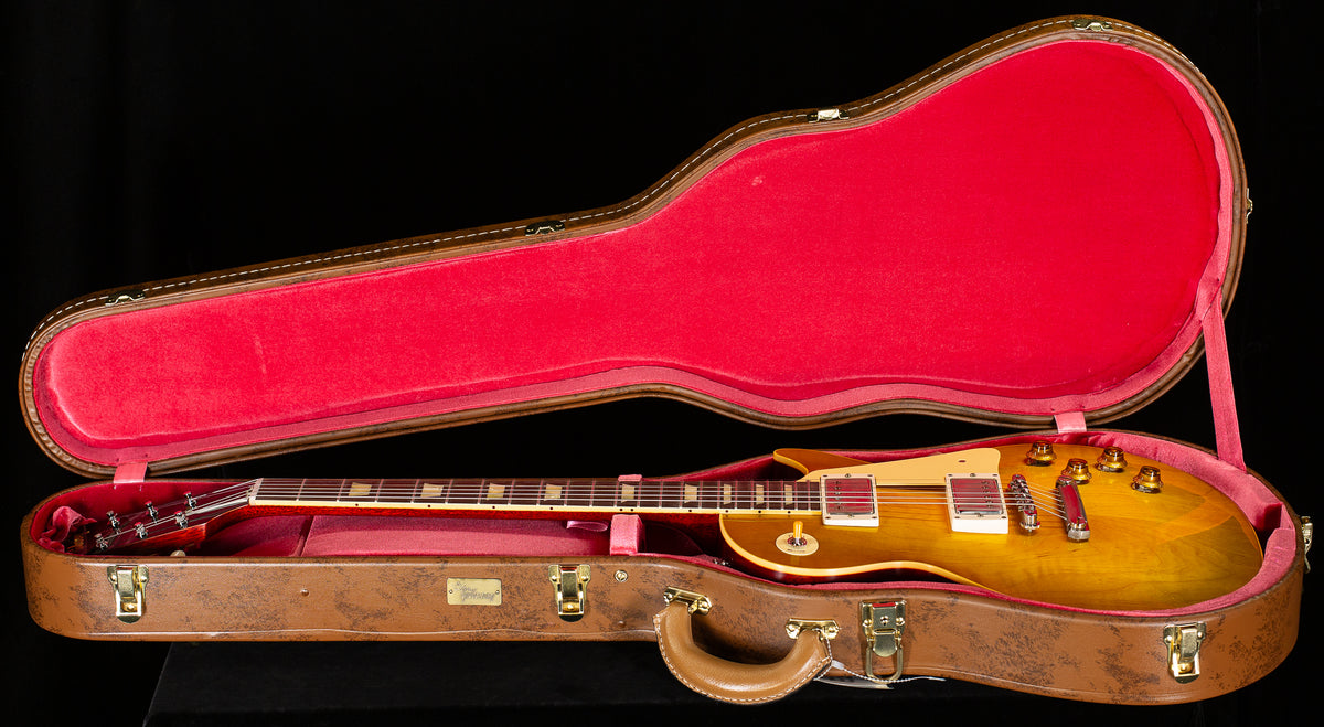 Gibson Custom Shop Willcutt Exclusive 1958 Les Paul Standard V2 Neck Green Lemon Fade (966)