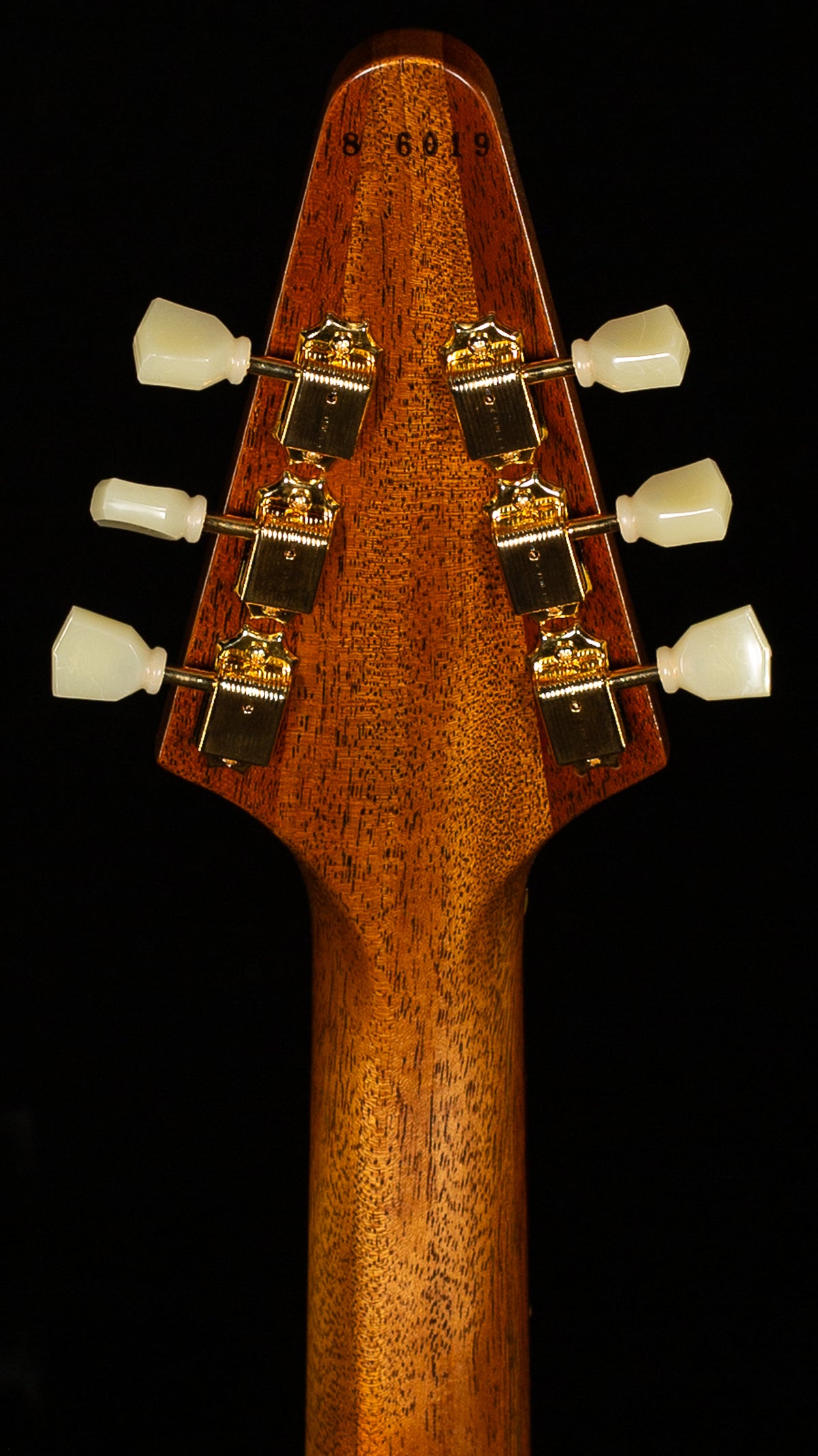 Gibson Custom Shop 1958 Flying V Mahogany Antique Natural VOS GH (019)