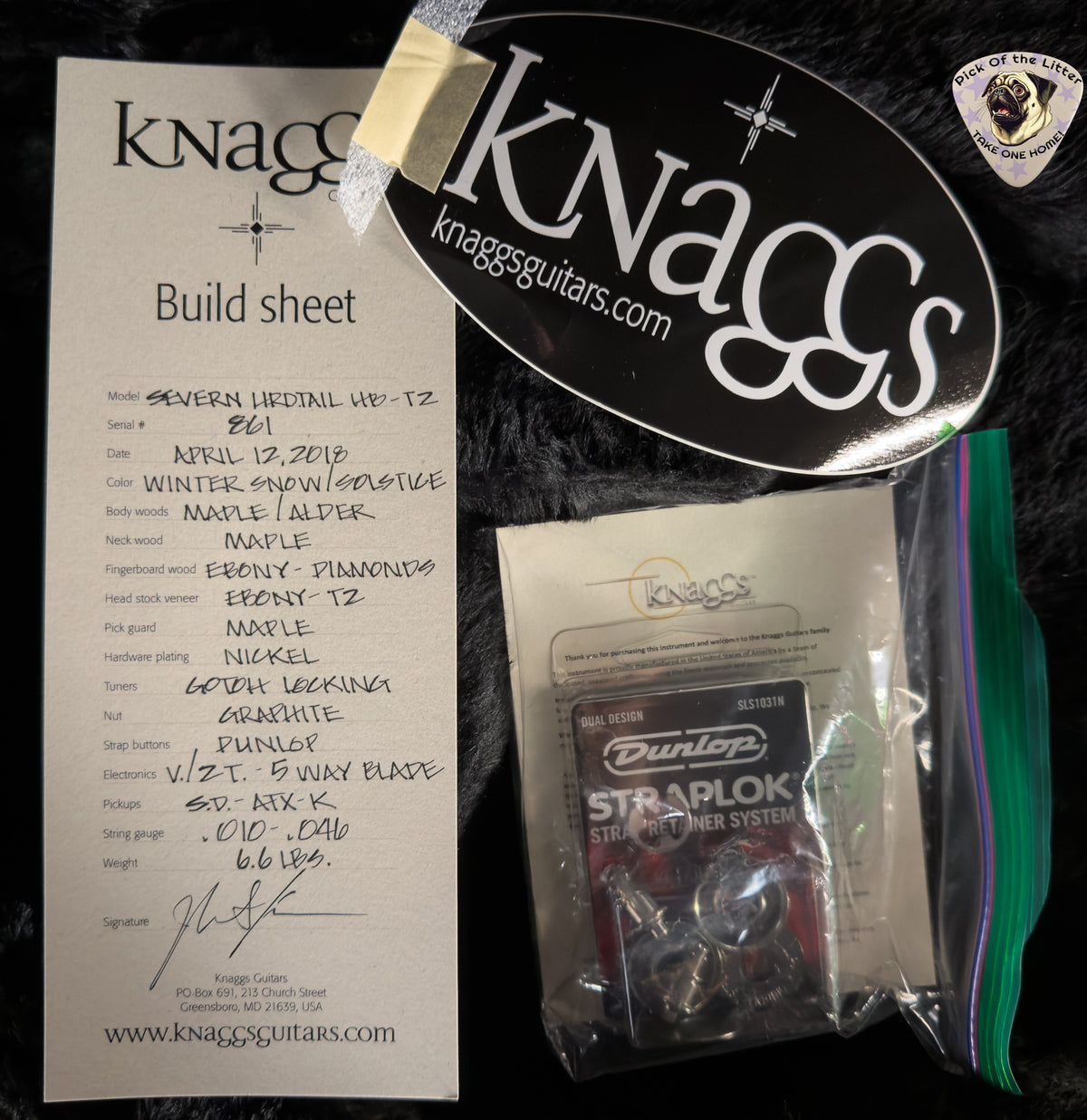 2018 Knaggs Severn Hardtail HB T2 Winter Solstice