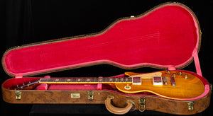 Gibson Custom Shop Willcutt Cavern Collection 1958 Les Paul Standard Reissue VOS Green Lemon Fade Chambered (215)