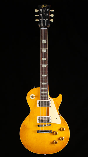 Gibson Custom Shop Willcutt Cavern Collection 1958 Les Paul Standard Reissue VOS Green Lemon Fade Chambered (227)
