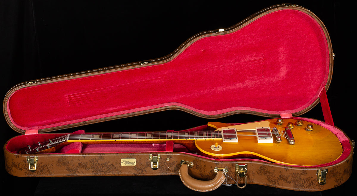 Gibson Custom Shop Willcutt Cavern Collection 1958 Les Paul Standard Reissue VOS Green Lemon Fade Chambered (227)