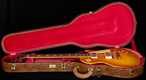 Gibson Custom Shop Willcutt Cavern Collection 1958 Les Paul Standard Reissue VOS Green Lemon Fade Chambered (231)