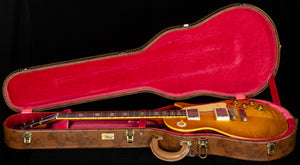 Gibson Custom Shop Willcutt Cavern Collection 1958 Les Paul Standard Reissue VOS Green Lemon Fade Chambered (233)
