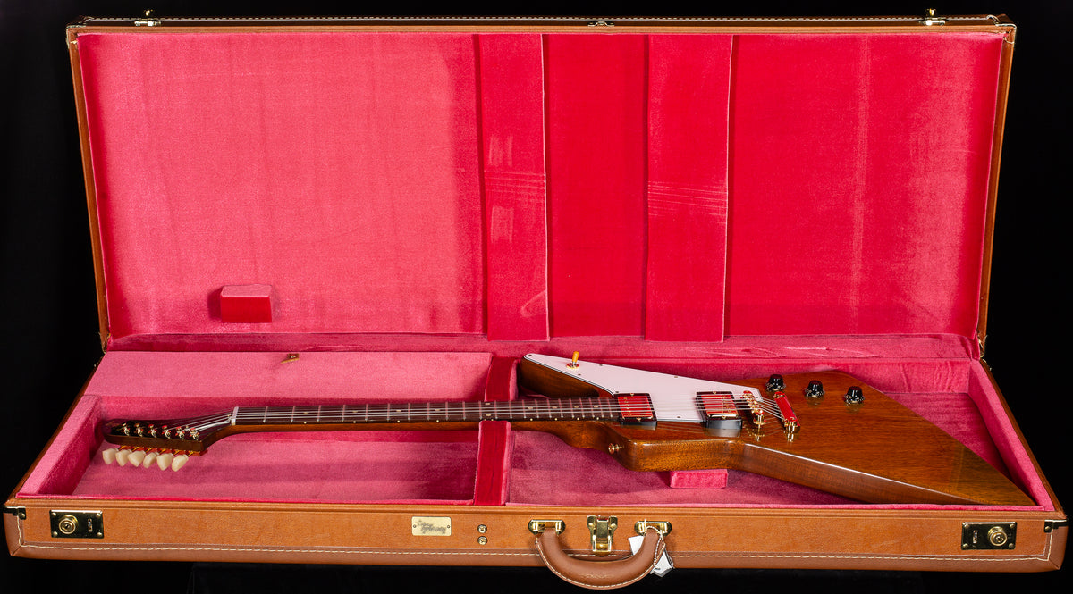 Gibson Custom Shop 1958 Explorer Reissue Mahogany Antique Natural VOS (292)