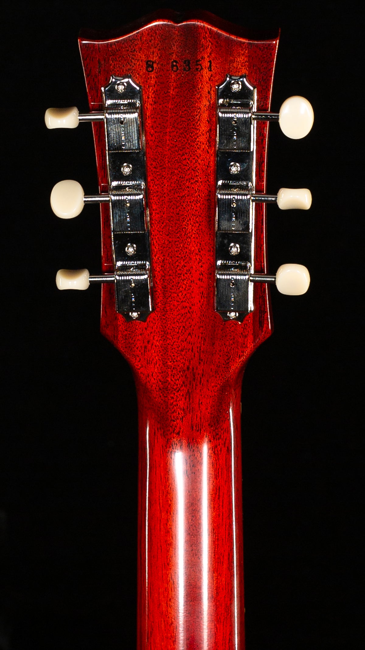 Gibson 1958 Les Paul Junior Double Cut Reissue VOS Cherry Red (351)