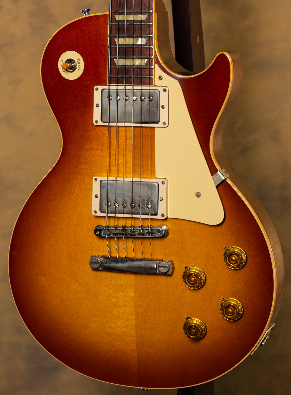 2019 Gibson Custom Shop 1958 Les Paul Standard Reissue Iced Tea Burst Bolivian Rosewood