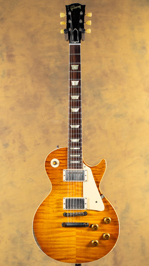 2021 Gibson Custom Shop 1959 Les Paul Standard Green Lemon Fade Murphy Lab Ultra Heavy Aged Tom Murphy Painted