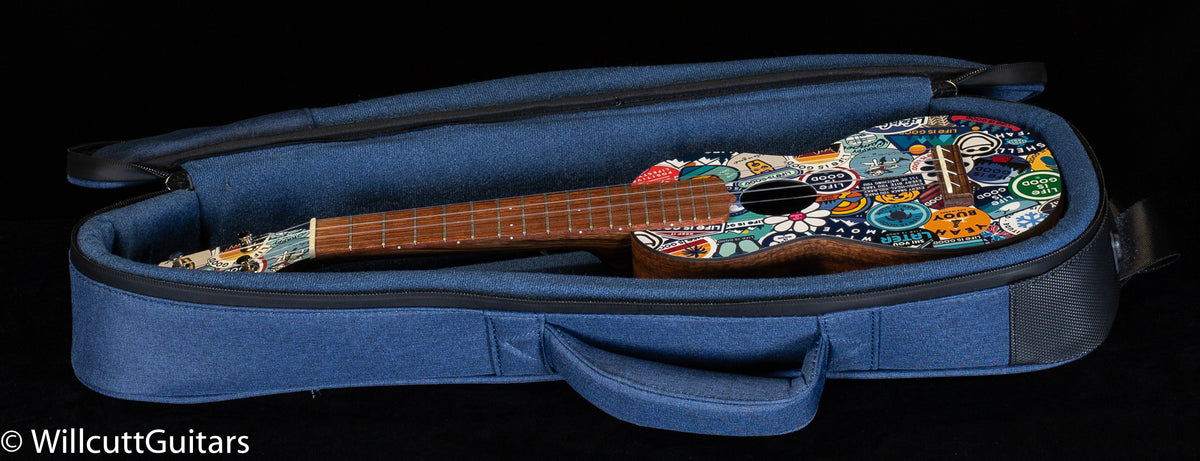 Martin 0XK Soprano Ukulele Life is Good (133)