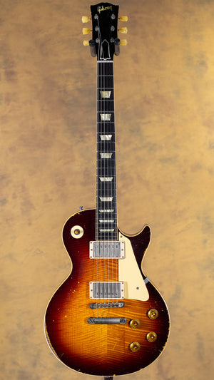 2022 Gibson Custom Shop 1959 Les Paul Standard Bourbon Burst Murphy Lab Heavy Aged