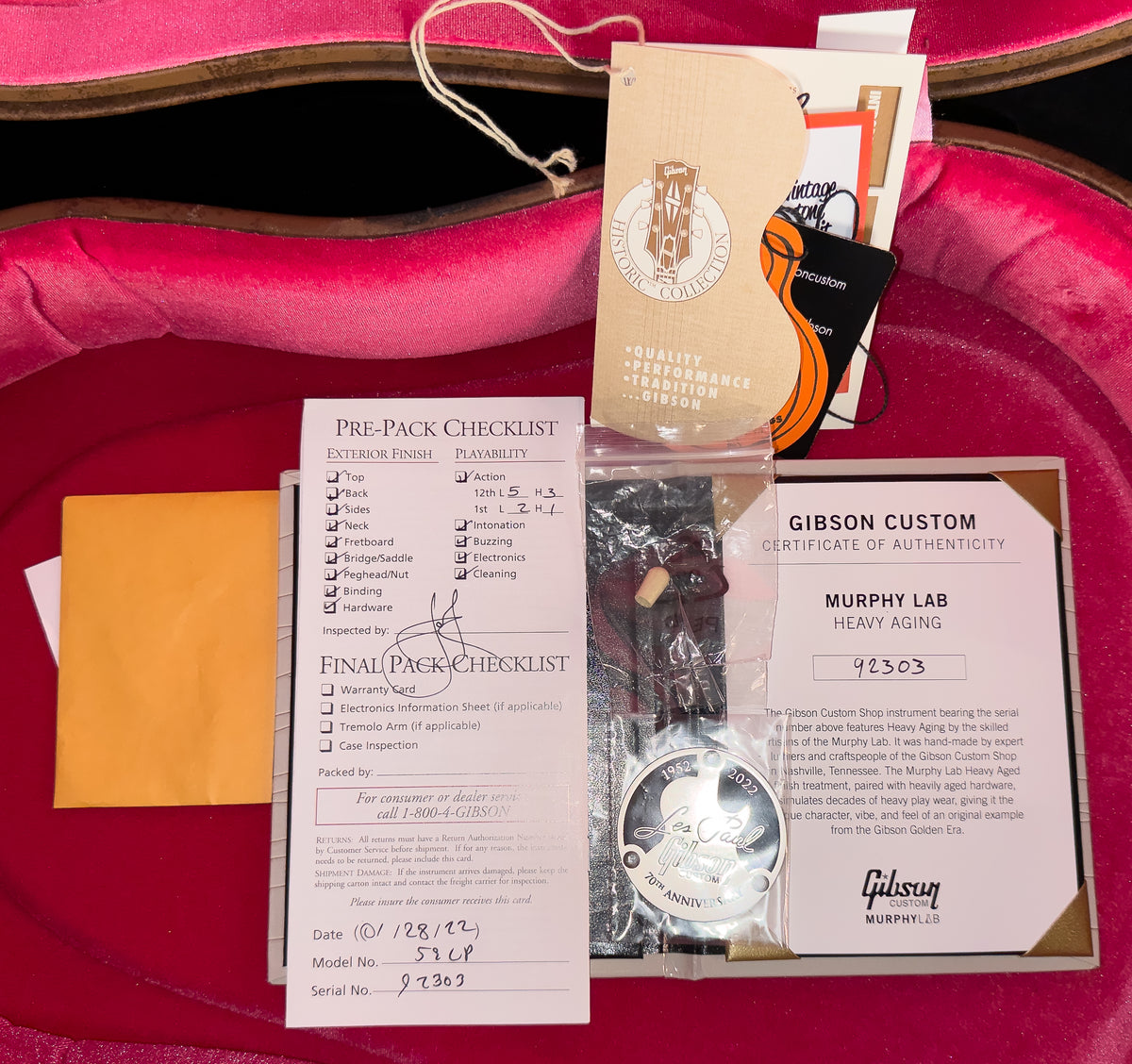 2022 Gibson Custom Shop 1959 Les Paul Standard Bourbon Burst Murphy Lab Heavy Aged