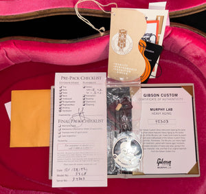 2022 Gibson Custom Shop 1959 Les Paul Standard Bourbon Burst Murphy Lab Heavy Aged