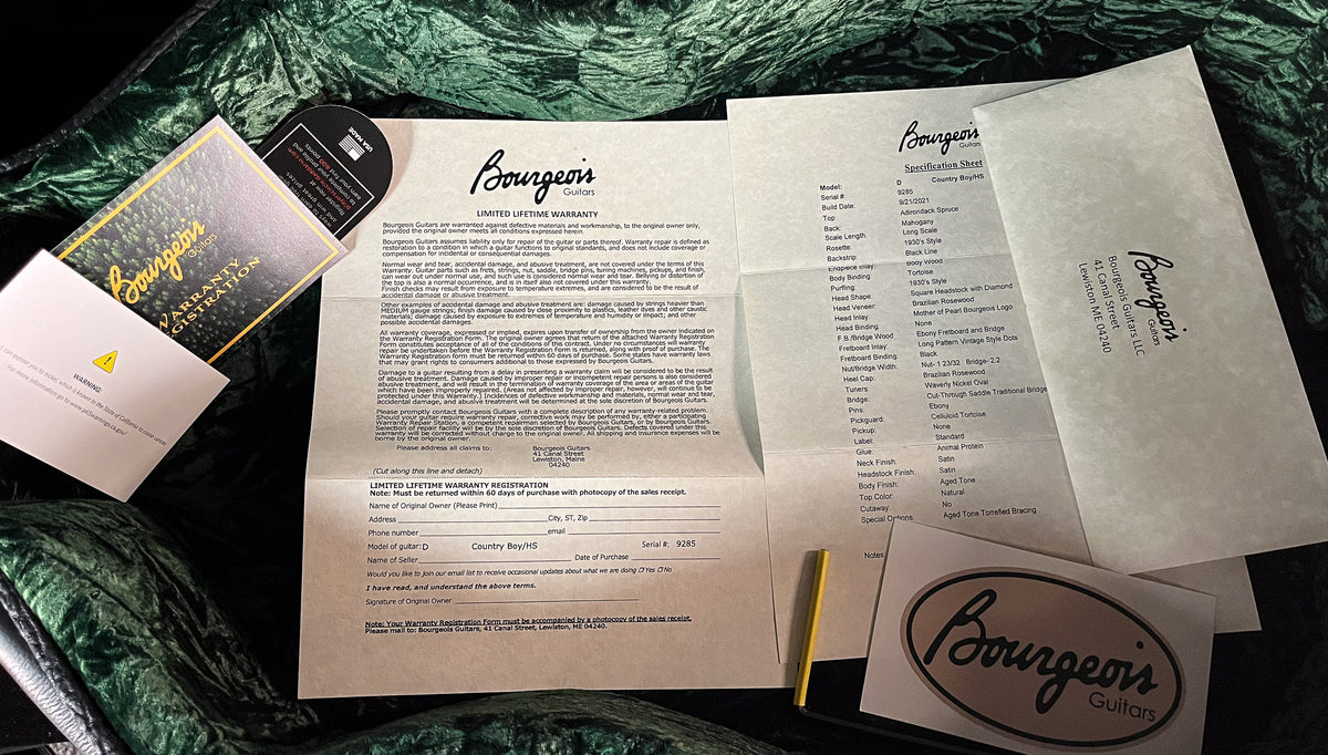 Bourgeois D Country Boy HS