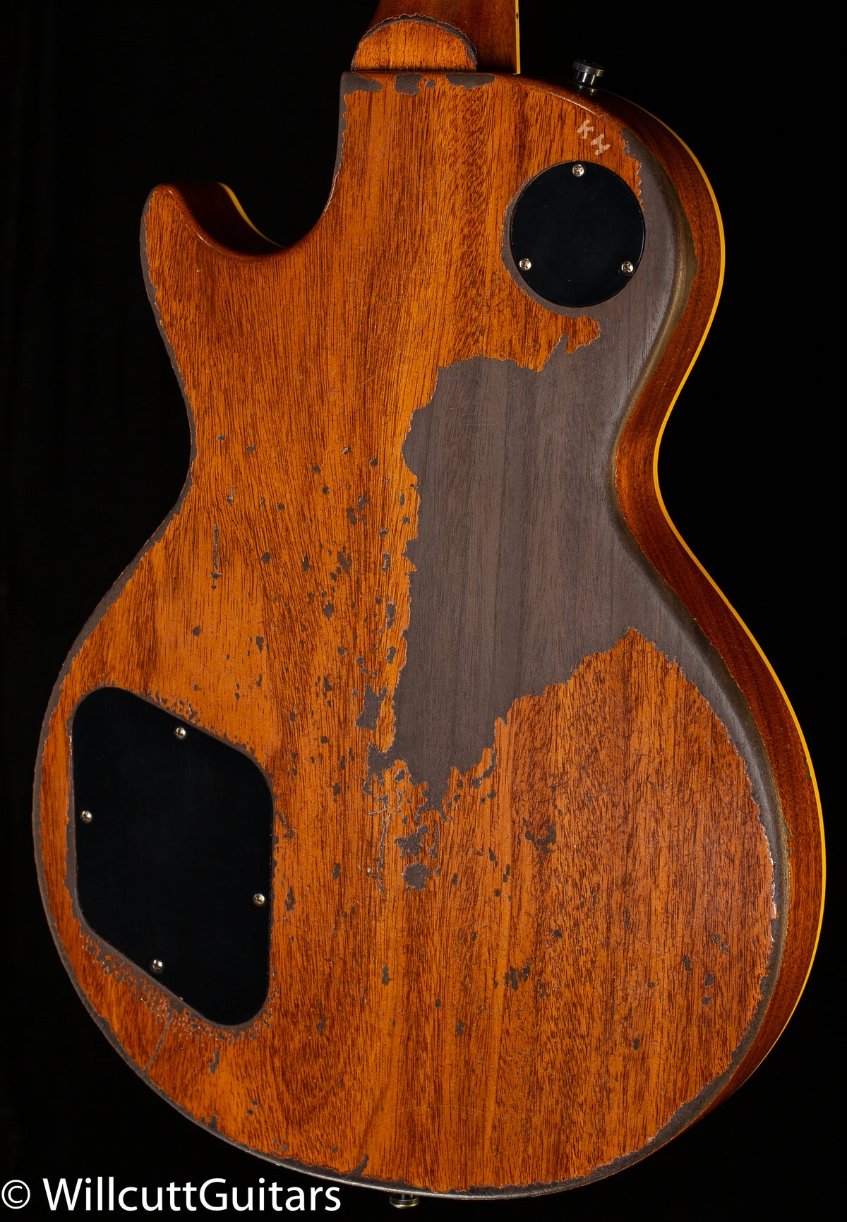 Gibson Custom Shop 1959 Les Paul Standard Kirk Hammett "Greeny" Murphy Lab Replica Aged Sunburst (142)