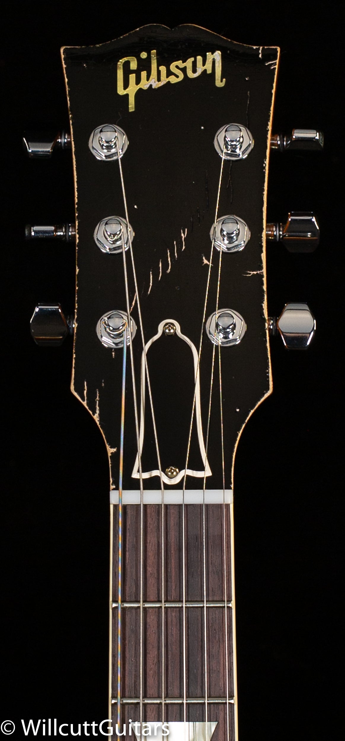 Gibson Custom Shop 1959 Les Paul Standard Kirk Hammett "Greeny" Murphy Lab Replica Aged Sunburst (142)