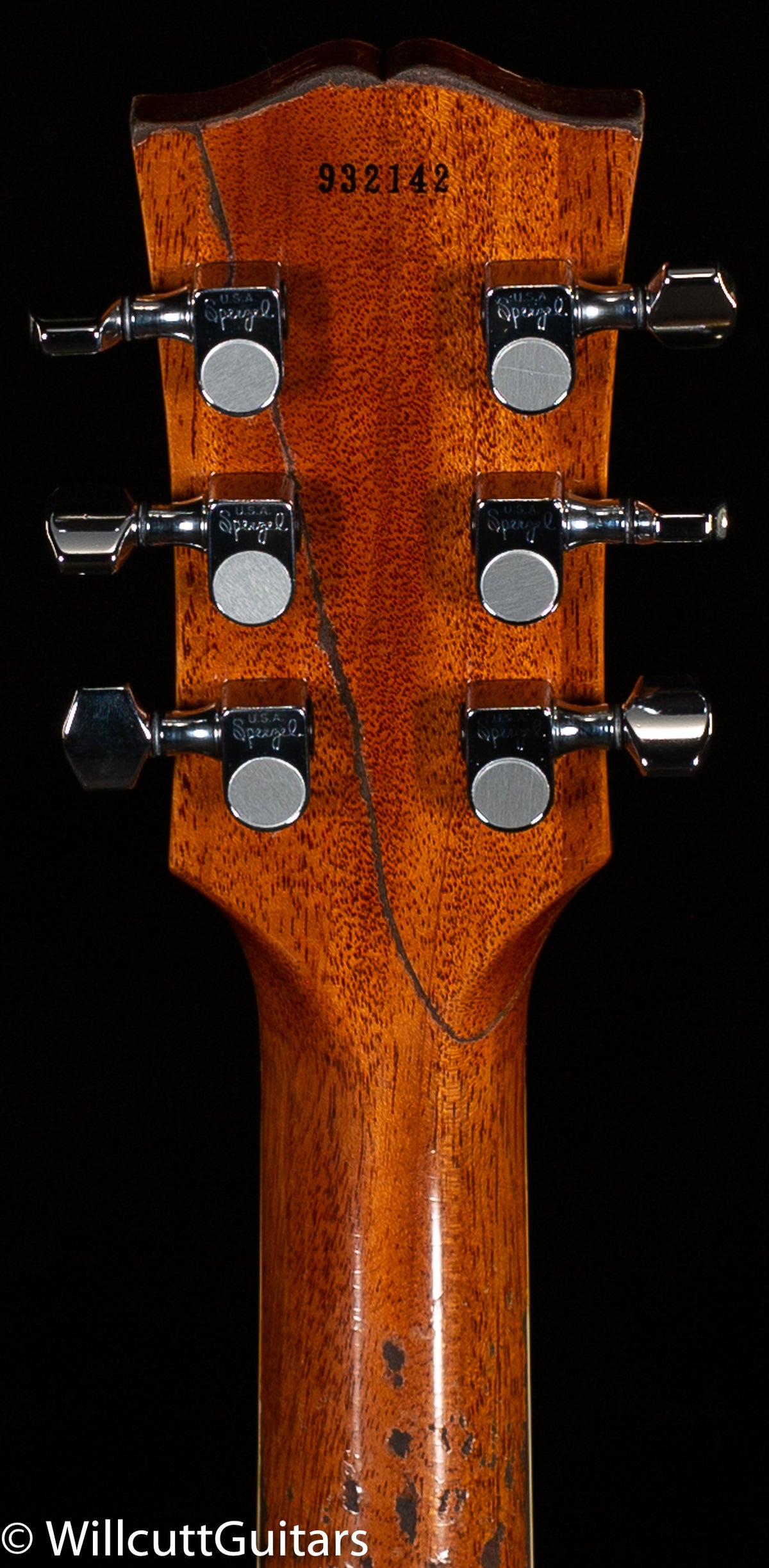Gibson Custom Shop 1959 Les Paul Standard Kirk Hammett "Greeny" Murphy Lab Replica Aged Sunburst (142)