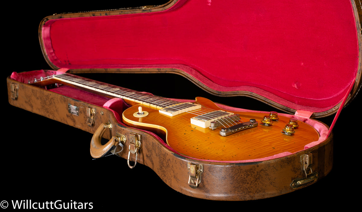 Gibson Custom Shop 1959 Les Paul Standard Kirk Hammett "Greeny" Murphy Lab Replica Aged Sunburst (142)