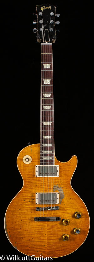 Gibson Custom Shop 1959 Les Paul Standard Kirk Hammett "Greeny" Murphy Lab Replica Aged Sunburst (594)