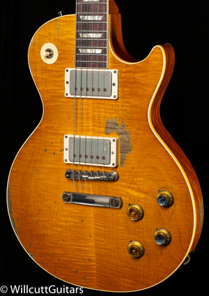 Gibson Custom Shop 1959 Les Paul Standard Kirk Hammett "Greeny" Murphy Lab Replica Aged Sunburst (594)