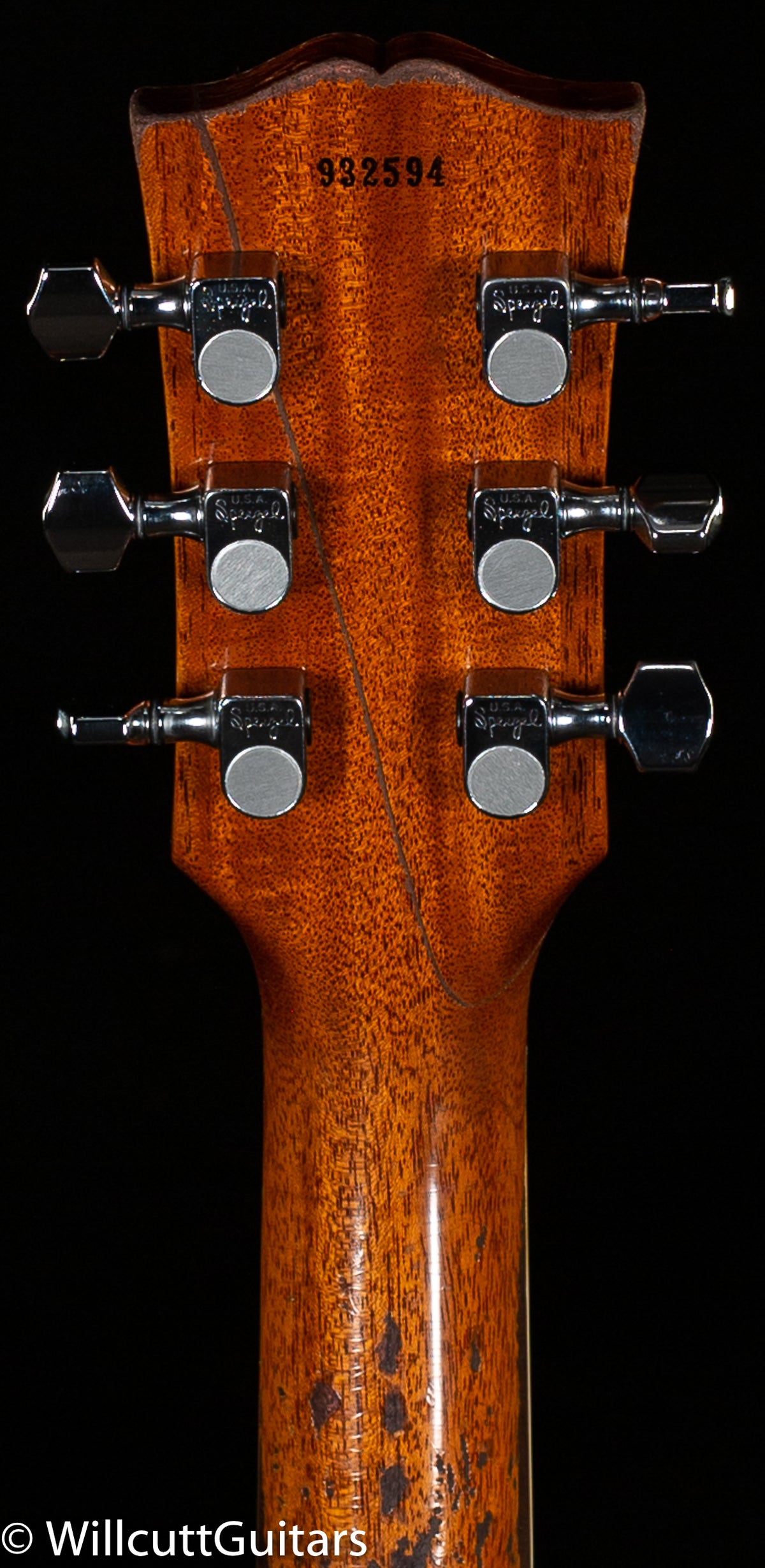 Gibson Custom Shop 1959 Les Paul Standard Kirk Hammett "Greeny" Murphy Lab Replica Aged Sunburst (594)