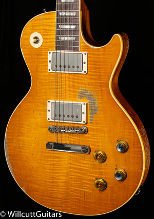 Gibson Custom Shop 1959 Les Paul Standard Kirk Hammett "Greeny" Murphy Lab Replica Aged Sunburst  (677)