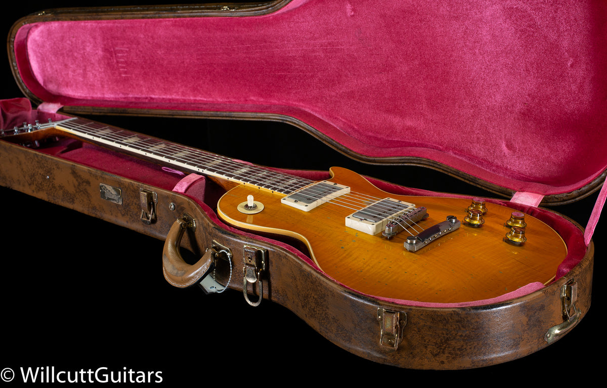 Gibson Custom Shop 1959 Les Paul Standard Kirk Hammett "Greeny" Murphy Lab Replica Aged Sunburst  (677)