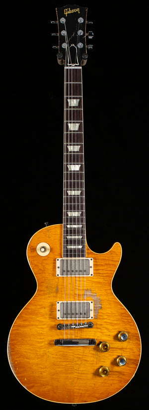 Gibson Custom Shop 1959 Les Paul Standard Kirk Hammett "Greeny" Murphy Lab Replica Aged Sunburst (562)
