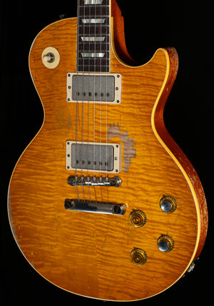 Gibson Custom Shop 1959 Les Paul Standard Kirk Hammett "Greeny" Murphy Lab Replica Aged Sunburst (562)