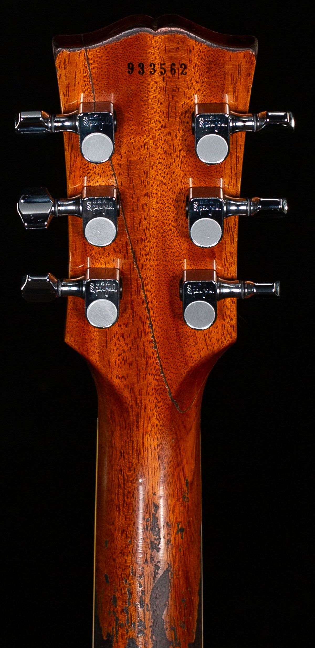 Gibson Custom Shop 1959 Les Paul Standard Kirk Hammett "Greeny" Murphy Lab Replica Aged Sunburst (562)