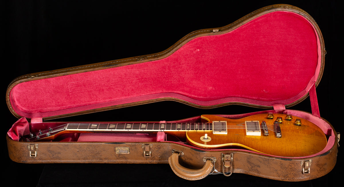 Gibson Custom Shop 1959 Les Paul Standard Kirk Hammett "Greeny" Murphy Lab Replica Aged Sunburst (562)