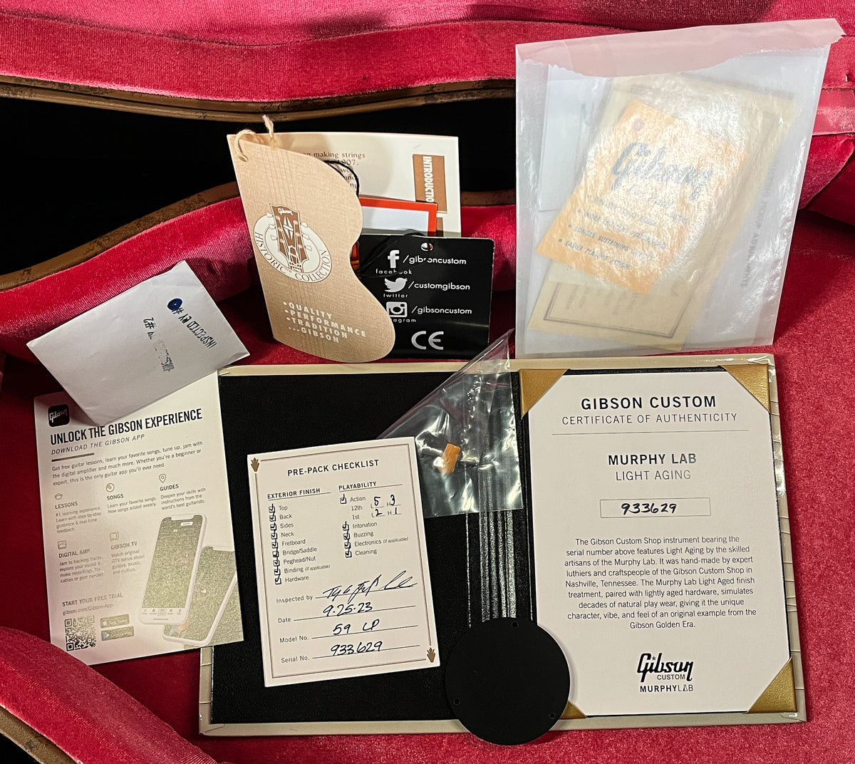 Gibson Custom Shop 1959 Les Paul Standard Reissue Green Lemon Murphy Lab Light Aged (629)