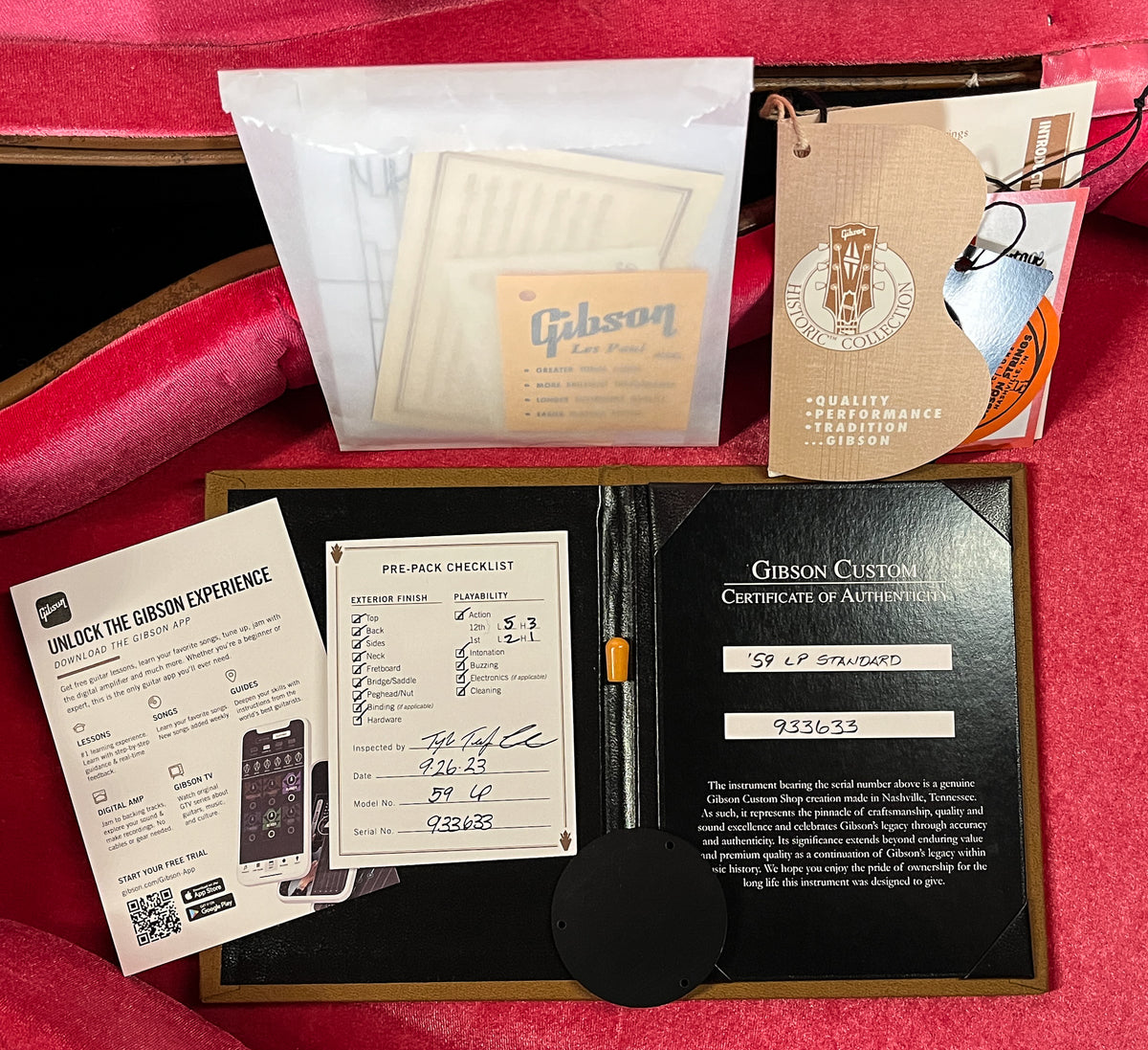 Gibson Custom Shop 1959 Les Paul Standard Reissue Green Lemon Fade VOS (633)