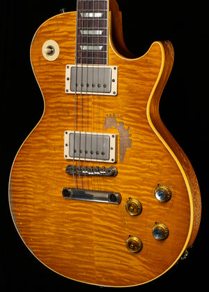 Gibson Custom Shop 1959 Les Paul Standard Kirk Hammett "Greeny" Murphy Lab Replica Aged Sunburst (163)