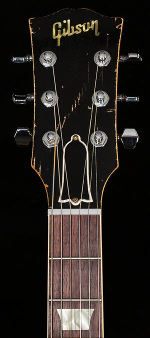 Gibson Custom Shop 1959 Les Paul Standard Kirk Hammett "Greeny" Murphy Lab Replica Aged Sunburst (163)