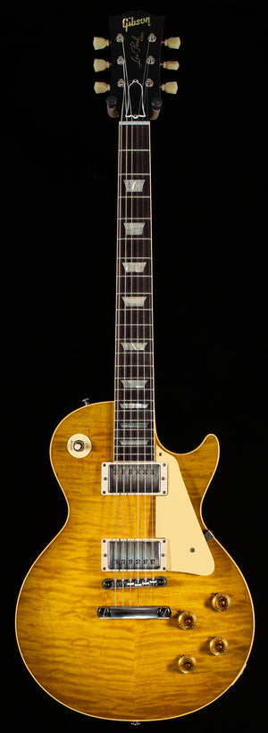 Gibson Custom Shop 1959 Les Paul Reissue Green Lemon Fade Murphy Lab Ultra Light Aged (208)