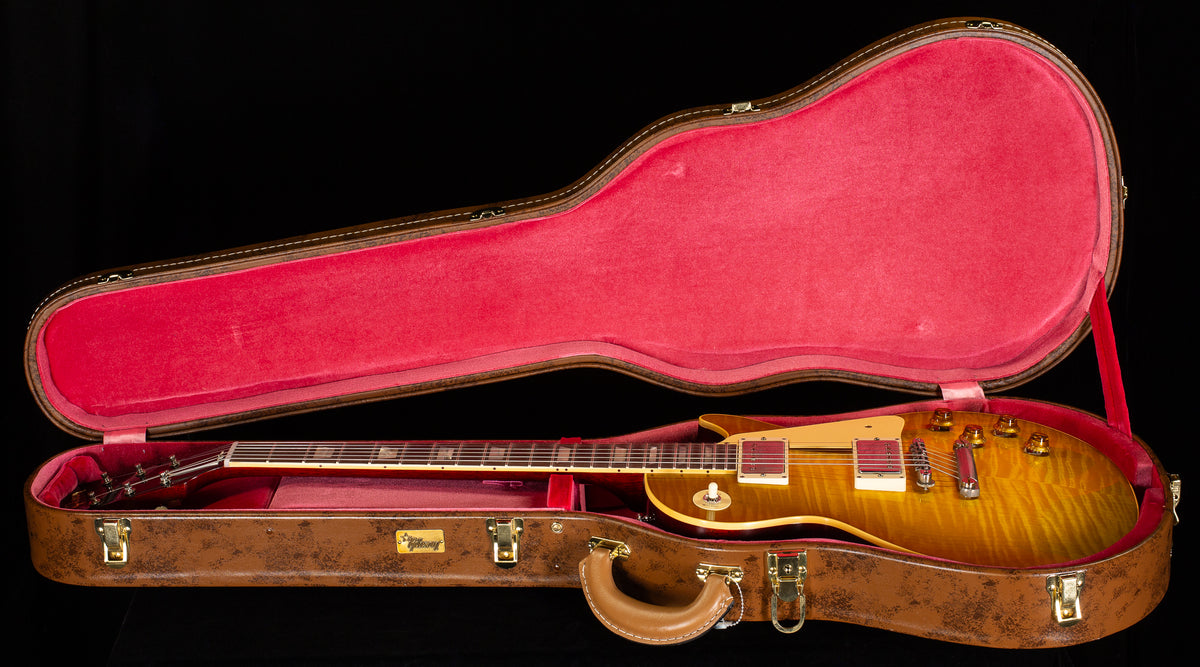 Gibson Custom Shop 1959 Les Paul Reissue Green Lemon Fade Murphy Lab Ultra Light Aged (214)