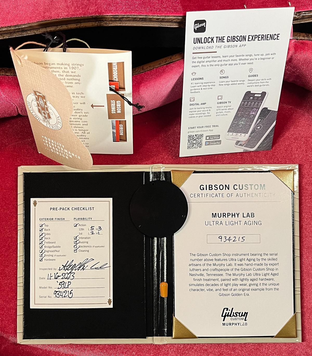 Gibson Custom Shop 1959 Les Paul Reissue Green Lemon Fade Murphy Lab Ultra Light Aged (215)