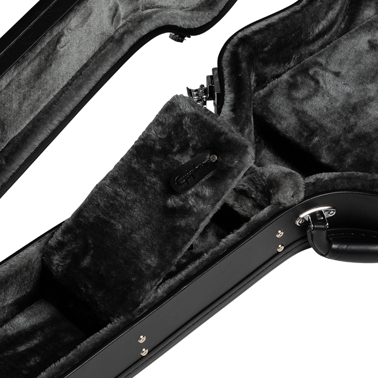 Étui Rigide Epiphone Pour ES-335 / Sheraton / Dot – Noir Mat, 6 Ou 12 Cordes