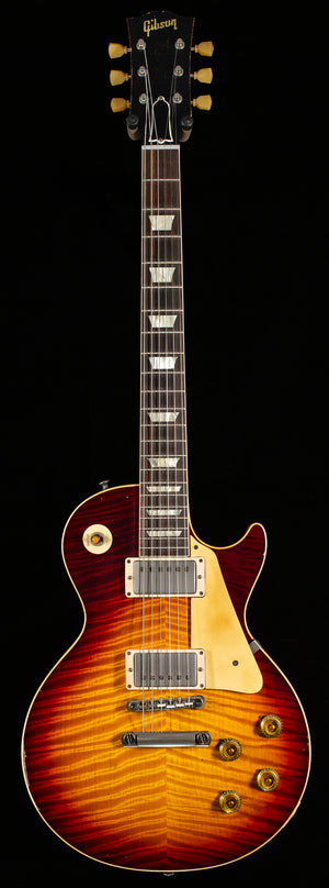 Gibson Custom Shop 1959 Les Paul Standard Brazilian Rosewood Tom's Dark Burst Murphy Lab Aged (004)