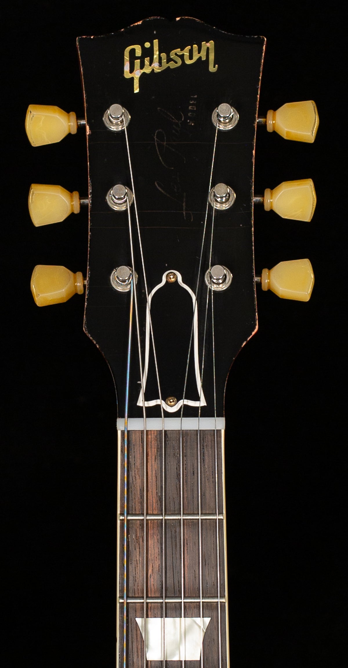 Gibson Custom Shop 1959 Les Paul Standard Brazilian Rosewood Tom's Dark Burst Murphy Lab Aged (004)